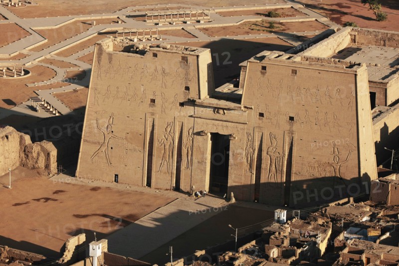 Temple d'Horus à Edfou (Egypte)