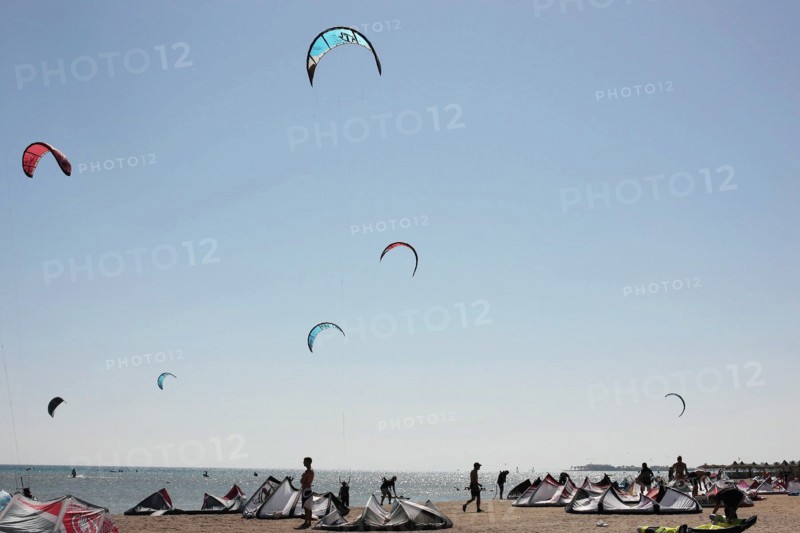 Kitesurf à el-Gouna (Egypte)