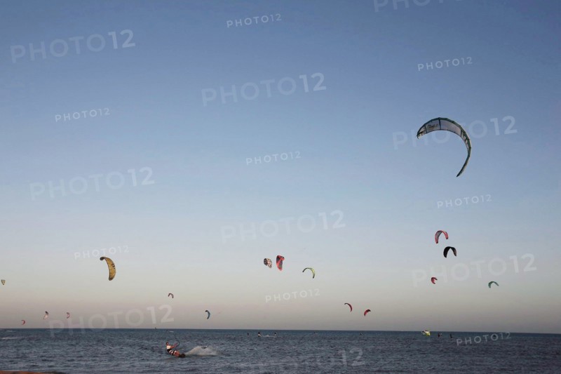 Kitesurf à el-Gouna (Egypte)