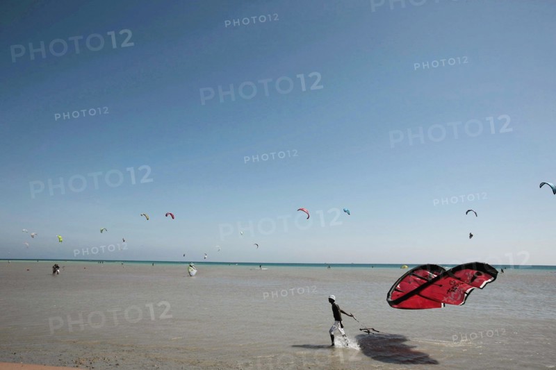 Kitesurf à el-Gouna (Egypte)