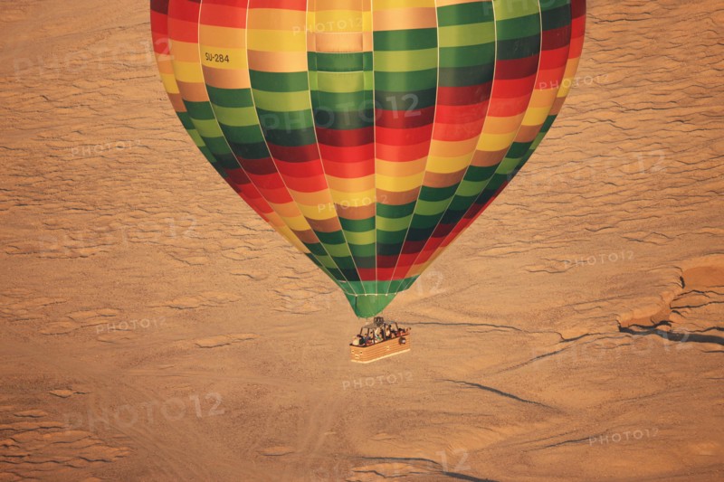 Montgolfières au-dessus de Louxor