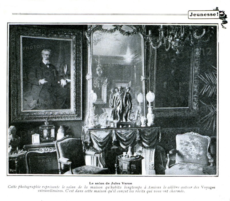 Le salon de Jules Verne
