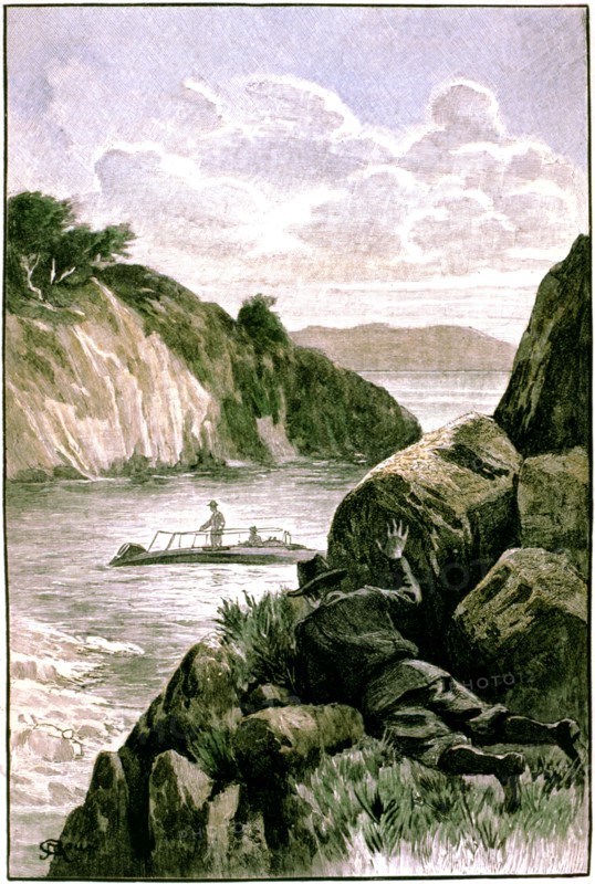 Jules Verne, "Maître du monde", illustration