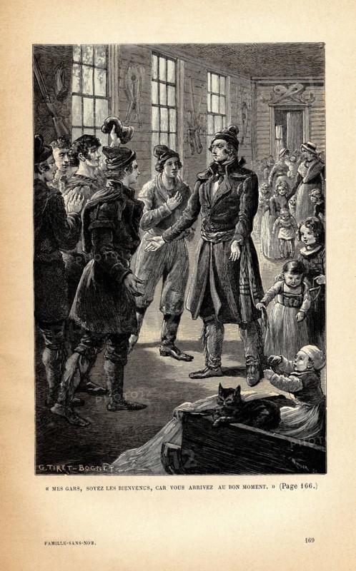 Illustration in 'A Family Without a Name'