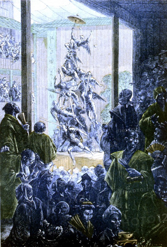 Jules Verne, 'Around the World in Eighty Days', 
Illustration by Benett