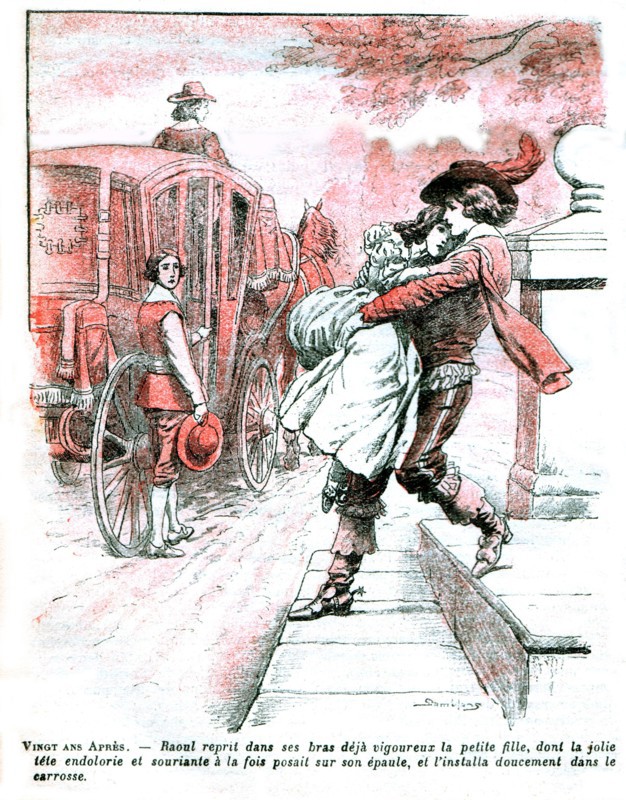Illustration in 'Twenty Years After'