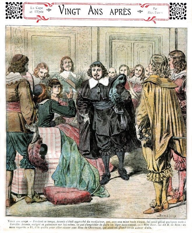 Illustration in 'Twenty Years After'