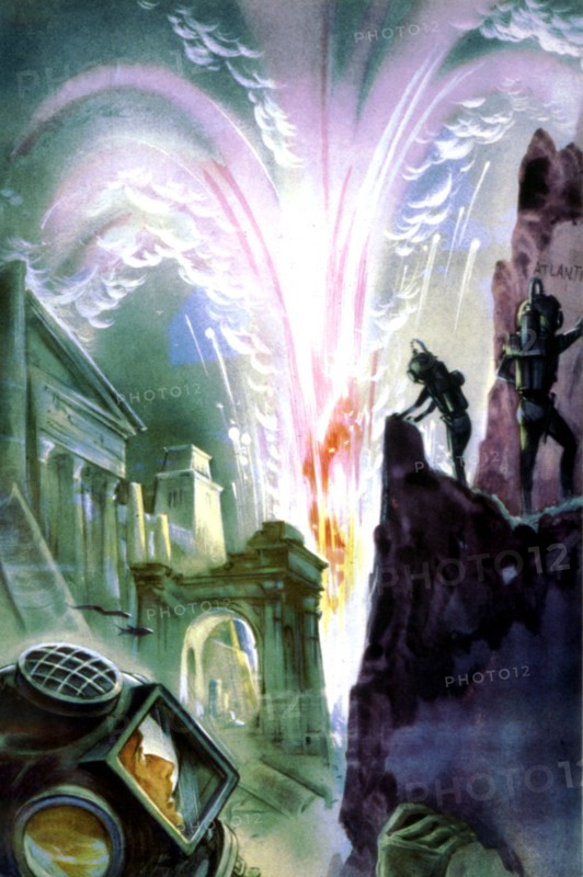 Illustration in '20,000 Leagues under the Sea'