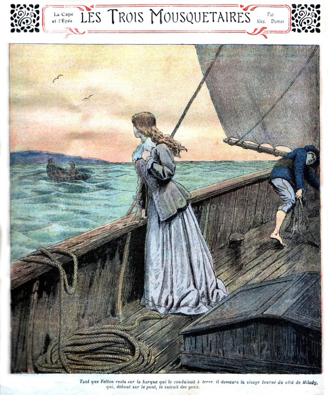 Illustration of 'The Three Musketeers'