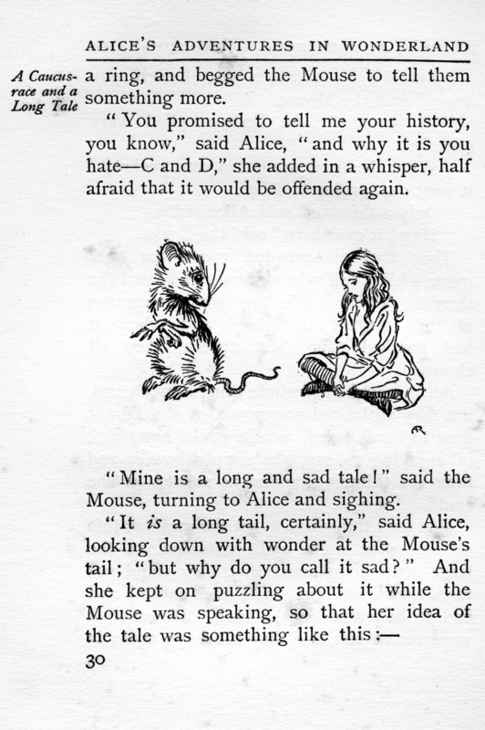 Alice in Wonderland, illustration by Arthur Rackham