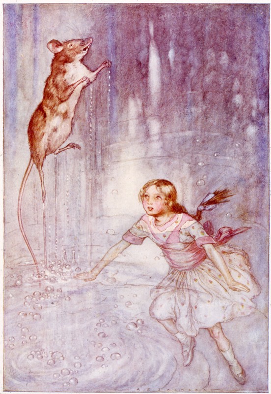 Alice au pays des merveilles, illustration de A.E. Jackson