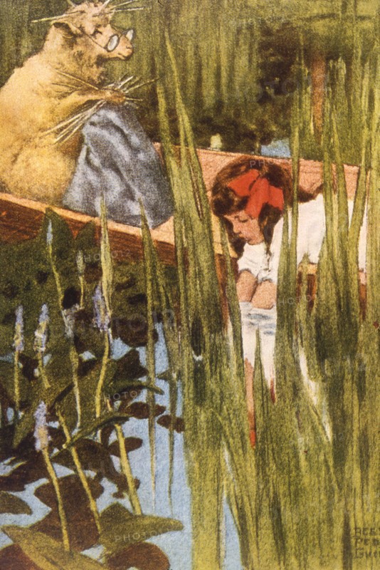 Alice au pays des merveilles, illustration de Bessie Pease Gutmann