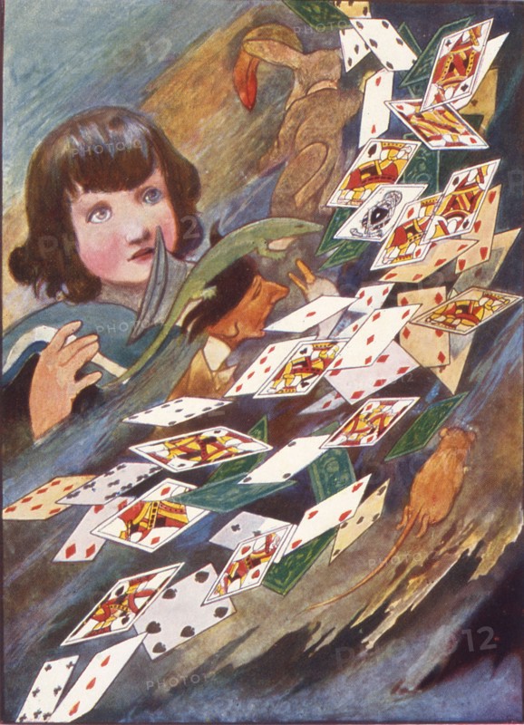 Alice au pays des merveilles, illustration de Charles Robinson