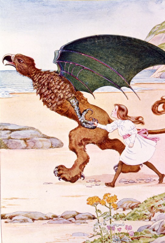 Alice au pays des merveilles, illustration de Sowerby