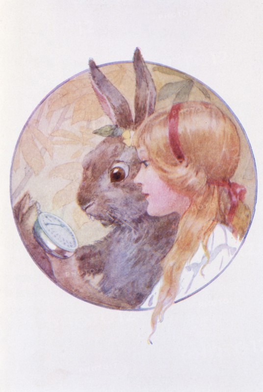 Alice in Wonderland, illustration by Margaret Tarrant