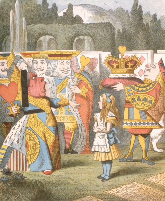 Alice au pays des merveilles, illustration de Sir John Tenniel