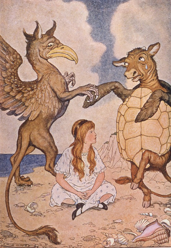 Alice au pays des merveilles, illustration de Milo Winter