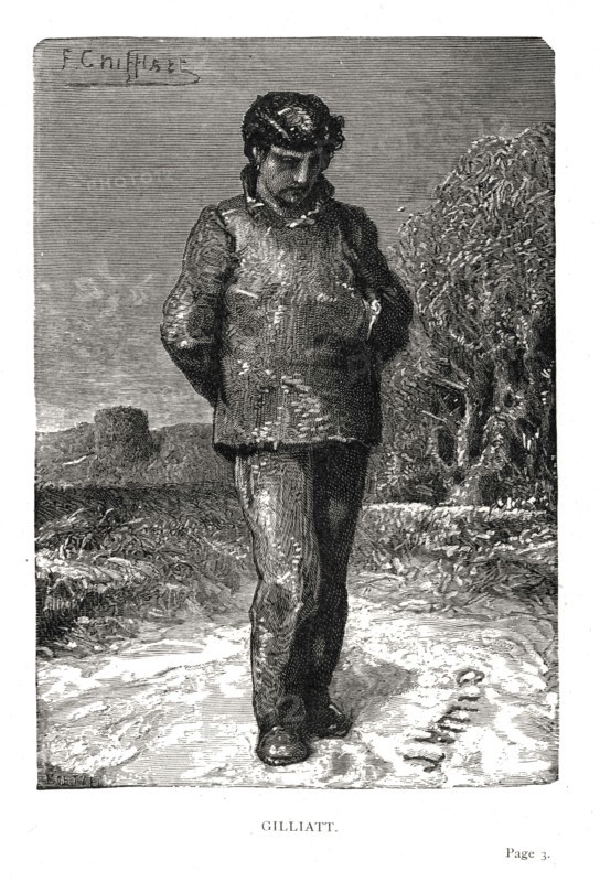 Illustration de "Les Travailleurs de la Mer", de Victor Hugo