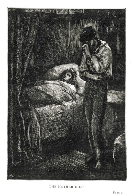 Illustration de "Les Travailleurs de la Mer", de Victor Hugo