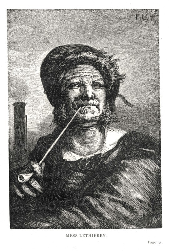 Illustration de "Les Travailleurs de la Mer", de Victor Hugo