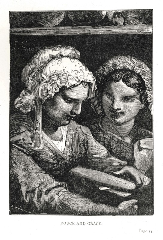 Illustration de "Les Travailleurs de la Mer", de Victor Hugo