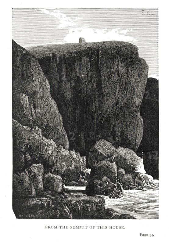 Illustration de "Les Travailleurs de la Mer", de Victor Hugo
