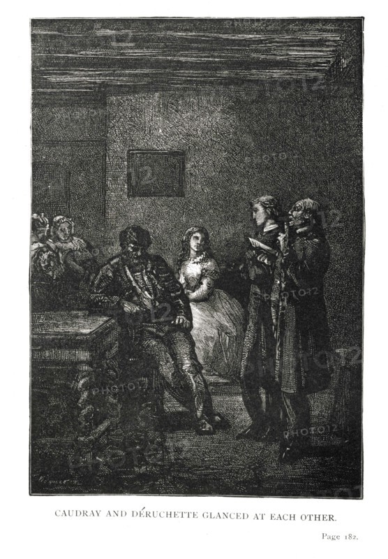 Illustration de "Les Travailleurs de la Mer", de Victor Hugo
