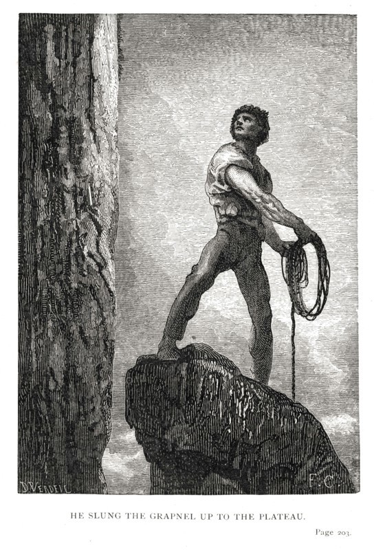 Illustration de "Les Travailleurs de la Mer", de Victor Hugo