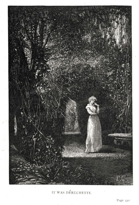 Illustration of "Toilers of the Sea", by Victor Hugo