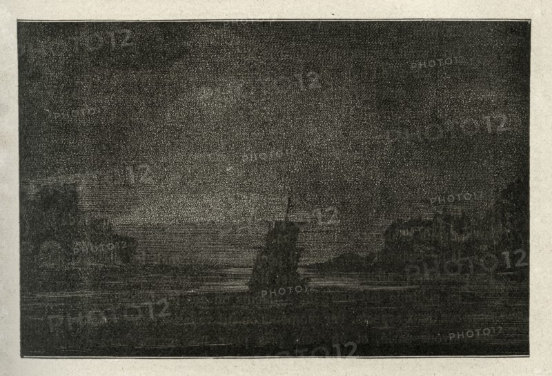 Illustration de "Les Travailleurs de la Mer", de Victor Hugo