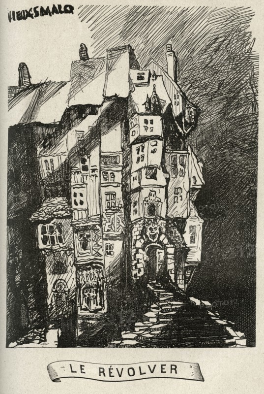 Illustration de "Les Travailleurs de la Mer", de Victor Hugo