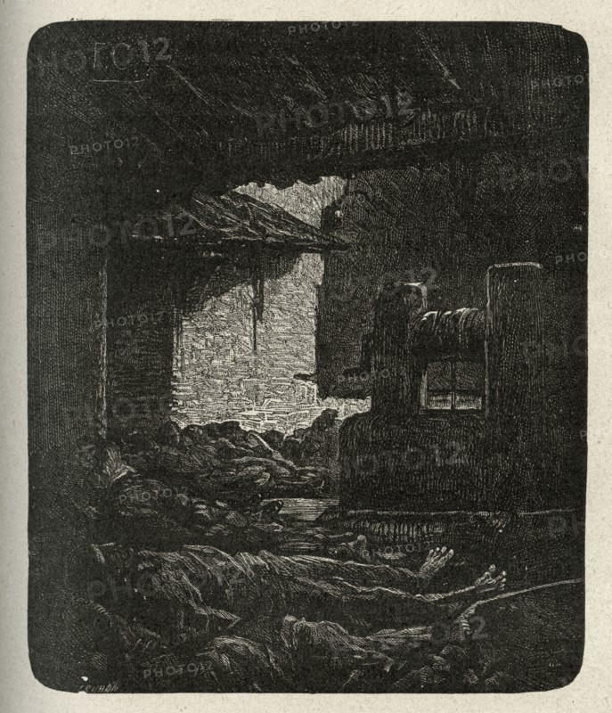 Illustration de "Les Travailleurs de la Mer", de Victor Hugo