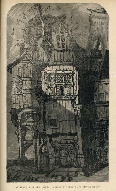 Illustration de "En voyage. Alpes et Pyrénées", de Victor Hugo