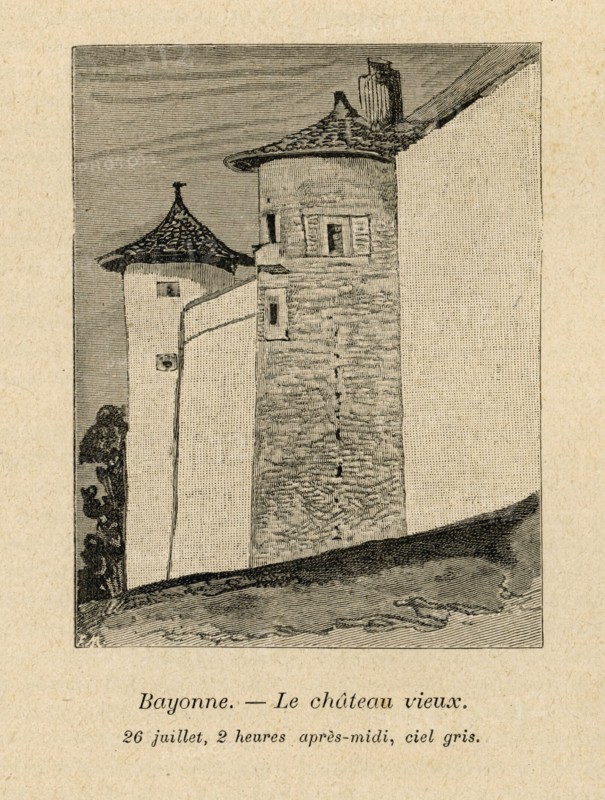 Illustration from 'En voyage. Alpes et Pyrénées', by Victor Hugo