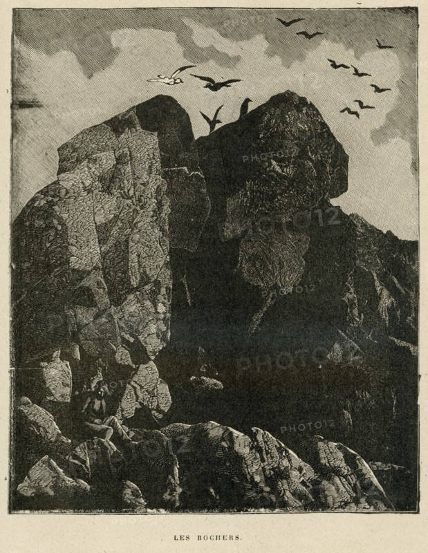 Illustration de "L'archipel de la Manche", de Victor Hugo