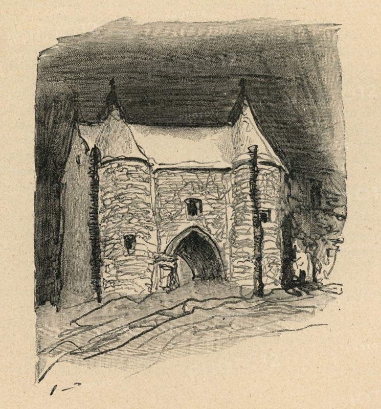 Illustration de "En voyage. France et Belgique", de Victor Hugo