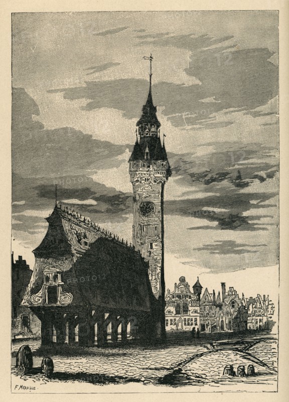 Illustration de "En voyage. France et Belgique", de Victor Hugo