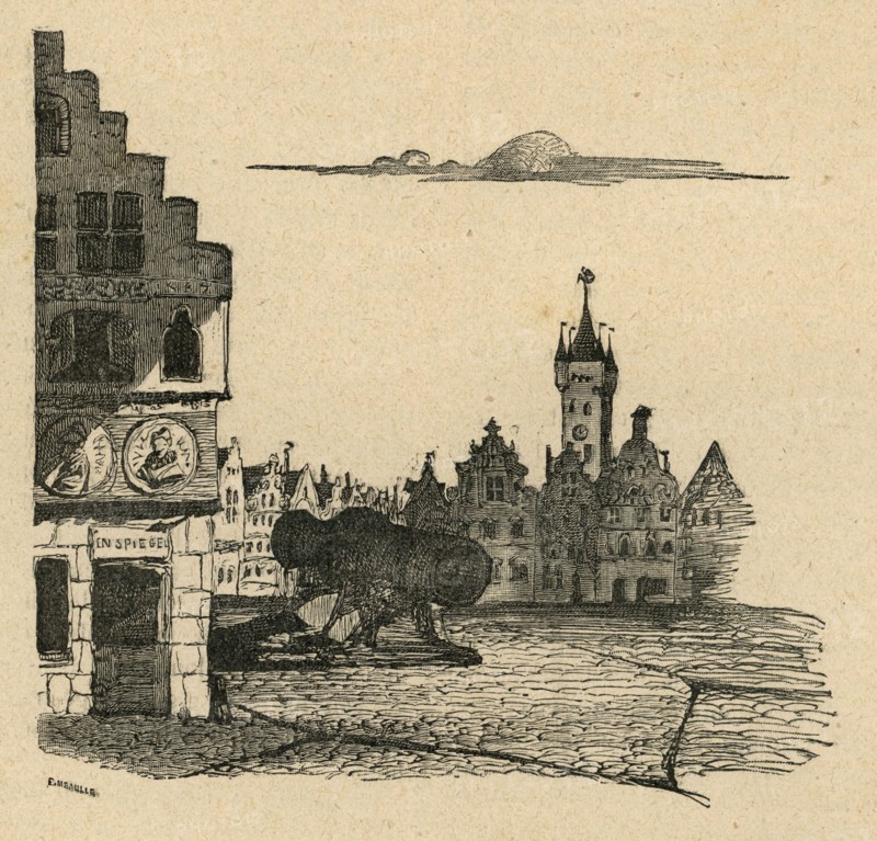 Illustration de "En voyage. France et Belgique", de Victor Hugo