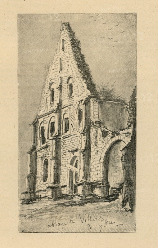 Illustration from 'En voyage. France et Belgique', by Victor Hugo