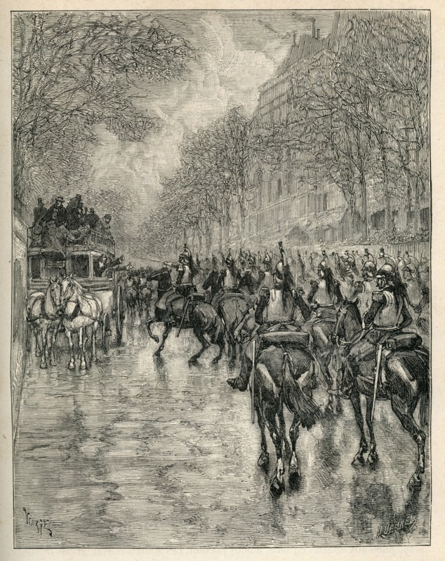 Illustration de "Histoire d'un crime", de Victor Hugo