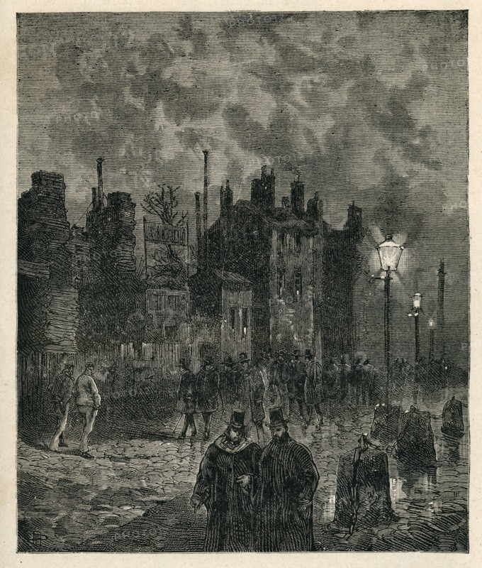 Illustration de "Histoire d'un crime", de Victor Hugo