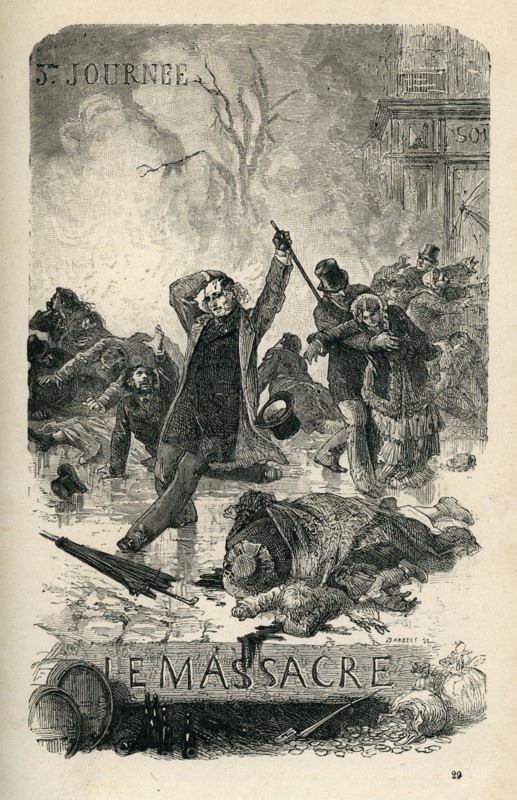 Illustration de "Histoire d'un crime", de Victor Hugo