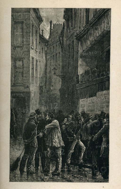 Illustration de "Histoire d'un crime", de Victor Hugo