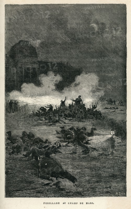 Illustration de "Histoire d'un crime", de Victor Hugo
