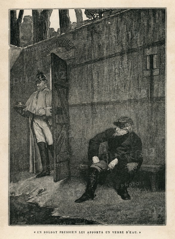 Illustration from 'Histoire d'un crime', by Victor Hugo