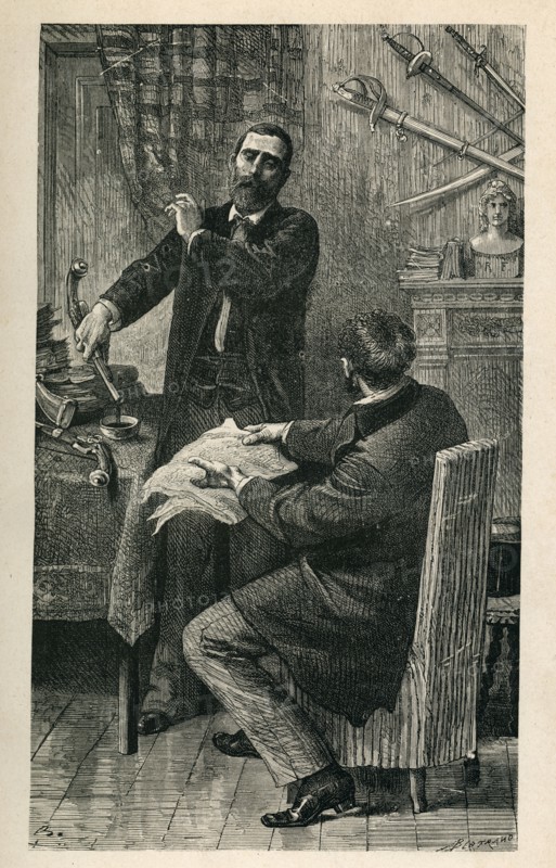 Illustration de "Histoire d'un crime", de Victor Hugo