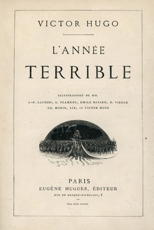Illustration from 'L'Année terrible', by Victor Hugo