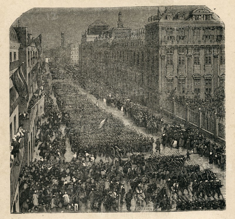 Illustration from 'L'Année terrible', by Victor Hugo