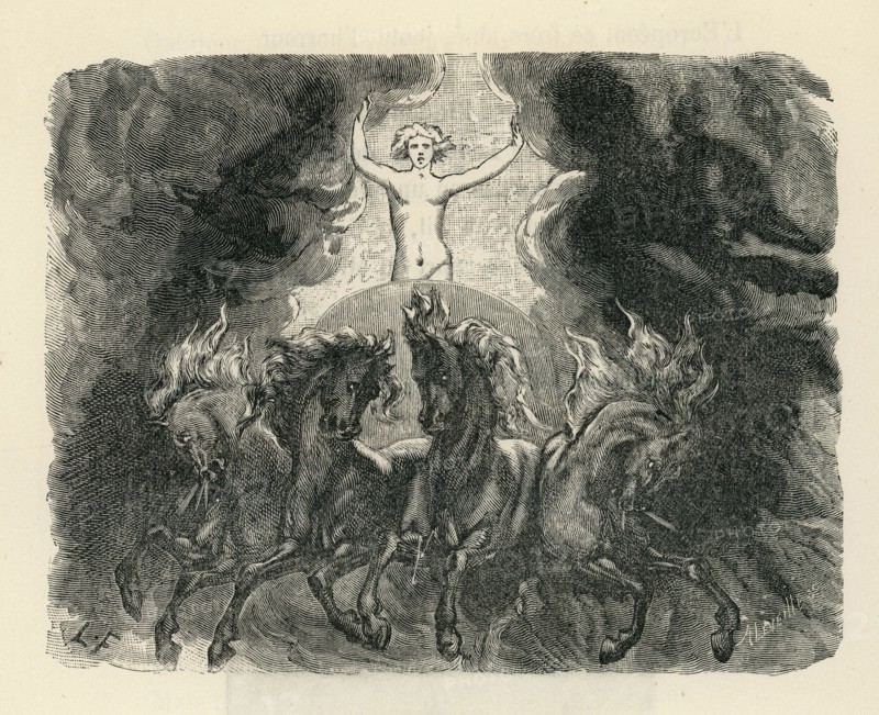 Illustration de "l'Année terrible", de Victor Hugo