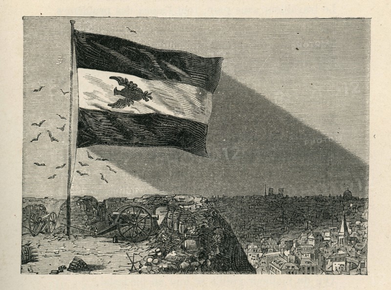 Illustration de "l'Année terrible", de Victor Hugo